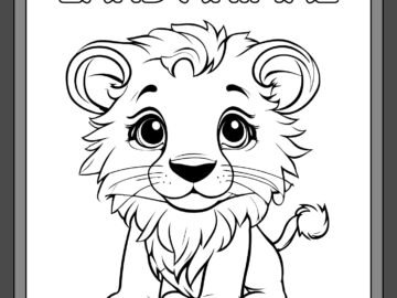 Land Animals Coloring Pages